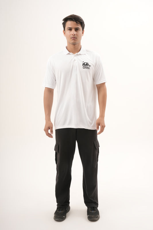 GRN Selina Polyester Polo T-Shirt – Lightweight, Quick-Dry, Half Sleeve, 160 GSM for Work Active Wear