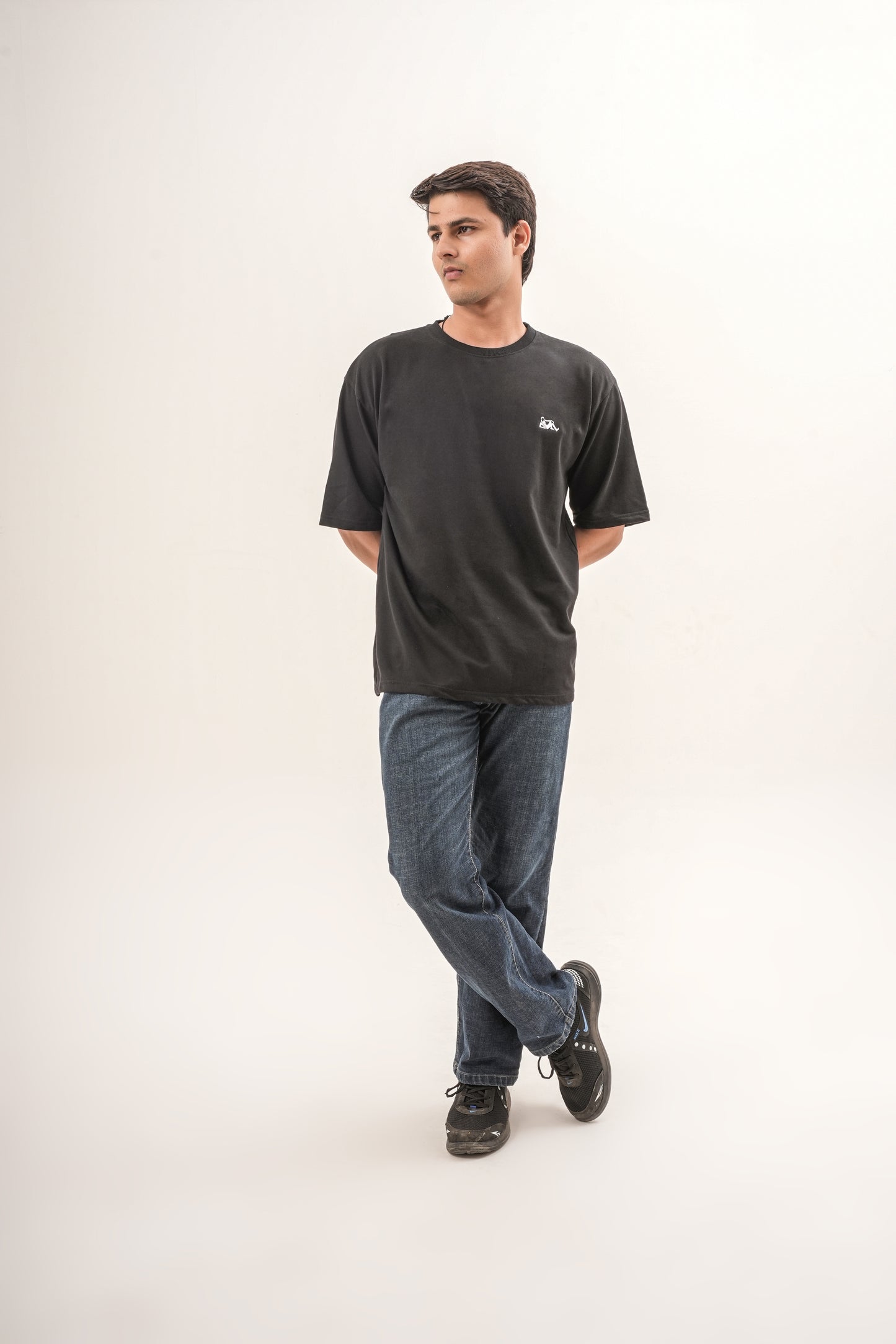 GRN Oversized Cotton Half Sleeve T-Shirt