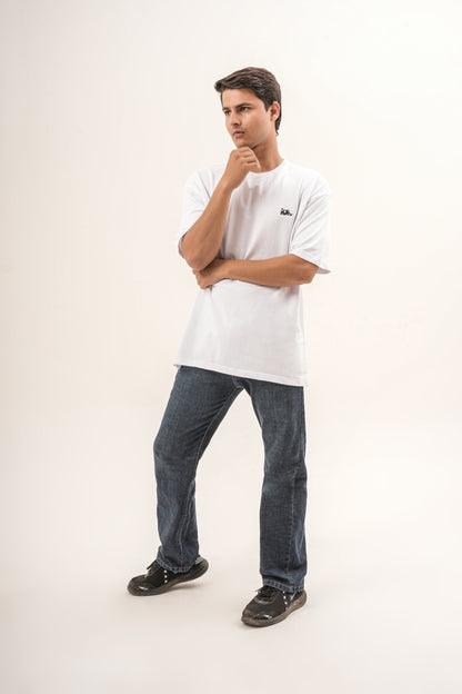 GRN Dot Knit Round Neck T-Shirt – Half Sleeve, 150 GSM, Lightweight Breathable Daily Wear