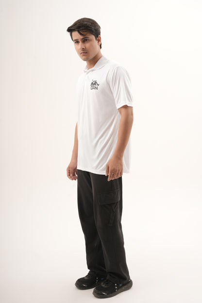 GRN Polycotton Polo T-Shirt – Half Sleeve, 220 GSM, Durable Regular Fit for Work Casual Wear