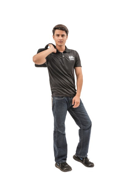 GRN Selina Polyester Polo T-Shirt – Lightweight, Quick-Dry, Half Sleeve, 160 GSM for Work Active Wear