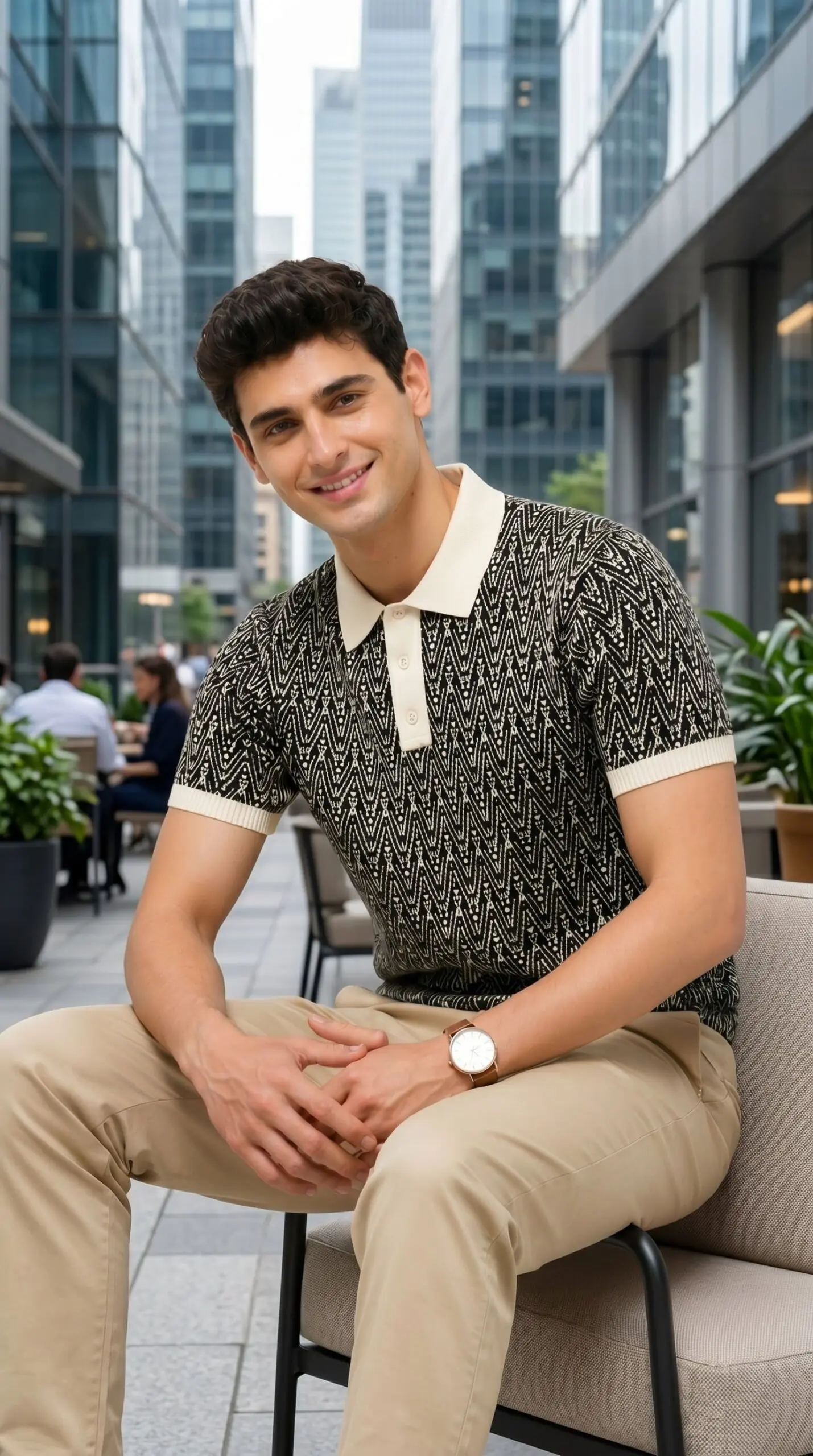 grn-mens-tiger-jacquard-polo-t-shirt