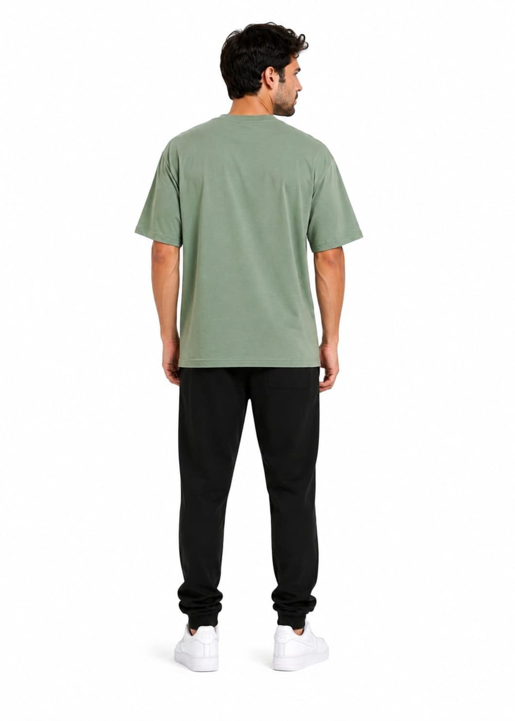 GRN Pista Green Oversized Drop Shoulder T-Shirt – Premium Streetwear with a Fresh Vibe - Image 8