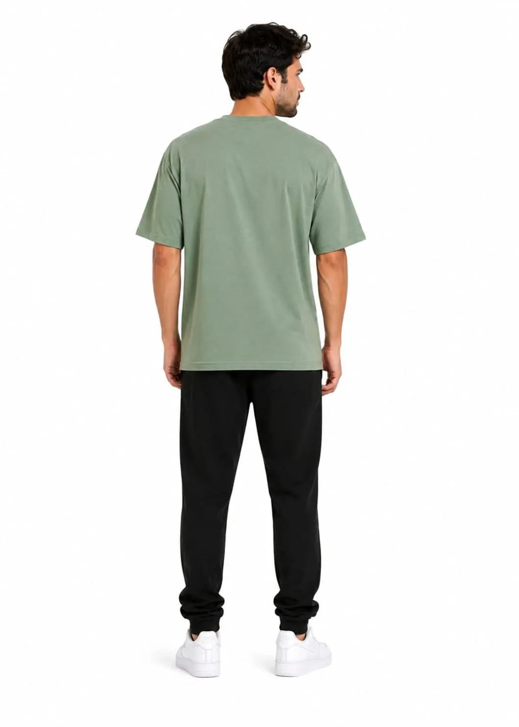 GRN Pista Green Oversized Drop Shoulder T-Shirt – Premium Streetwear with a Fresh Vibe - Image 8